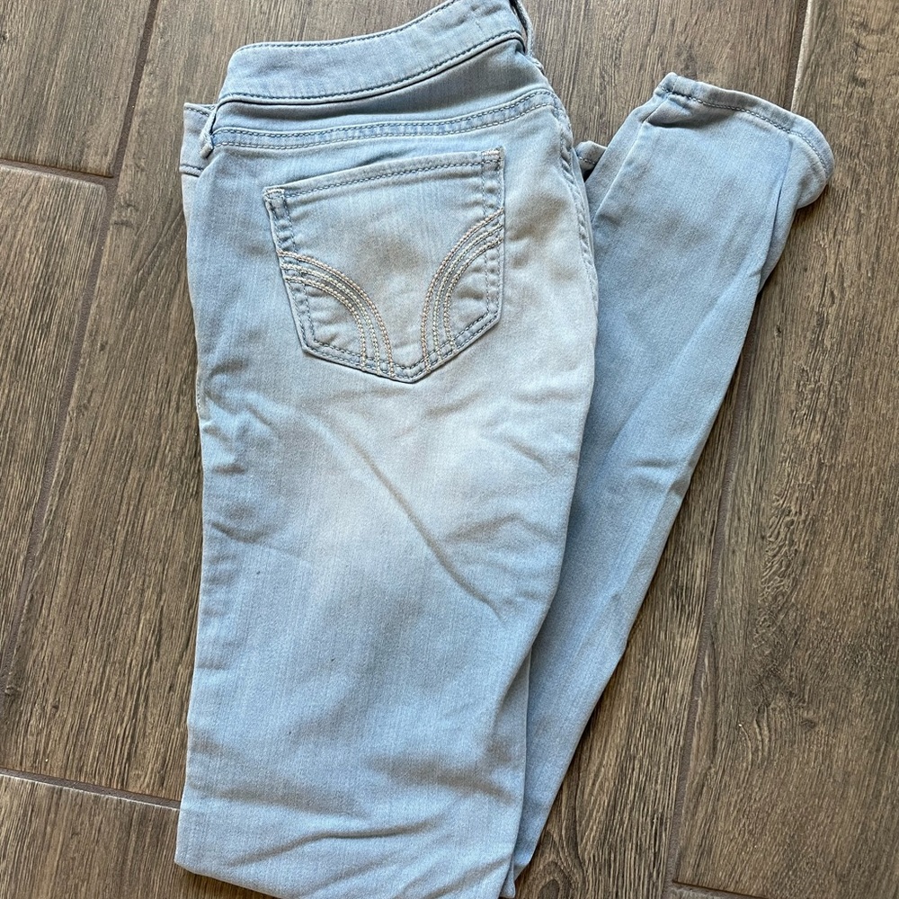 Hollister Skinny Jeans Light Wash Size 5S